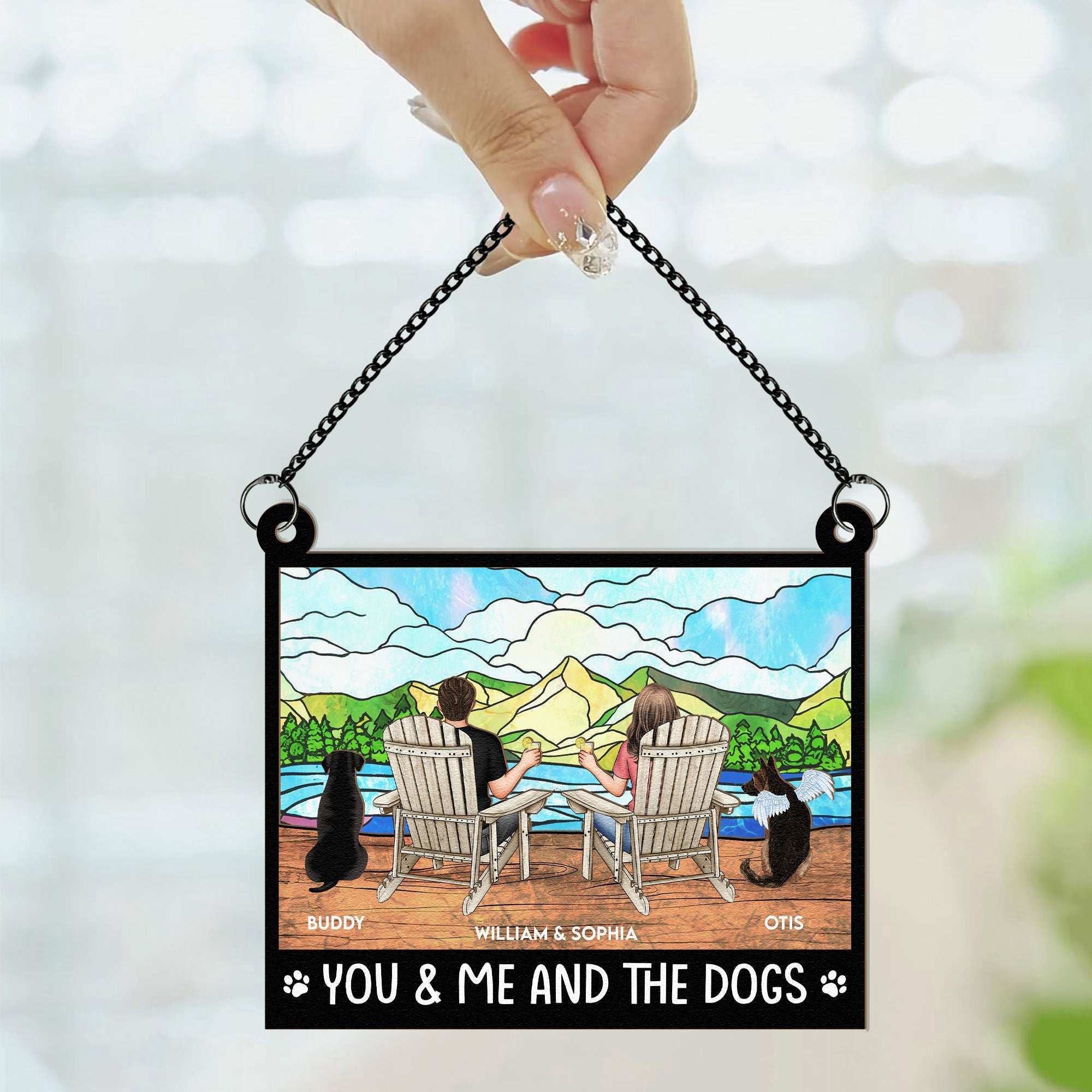 You-And-Me-And-The-Dogs-Personalized-Window-Hanging-Suncatcher-Ornament_2
