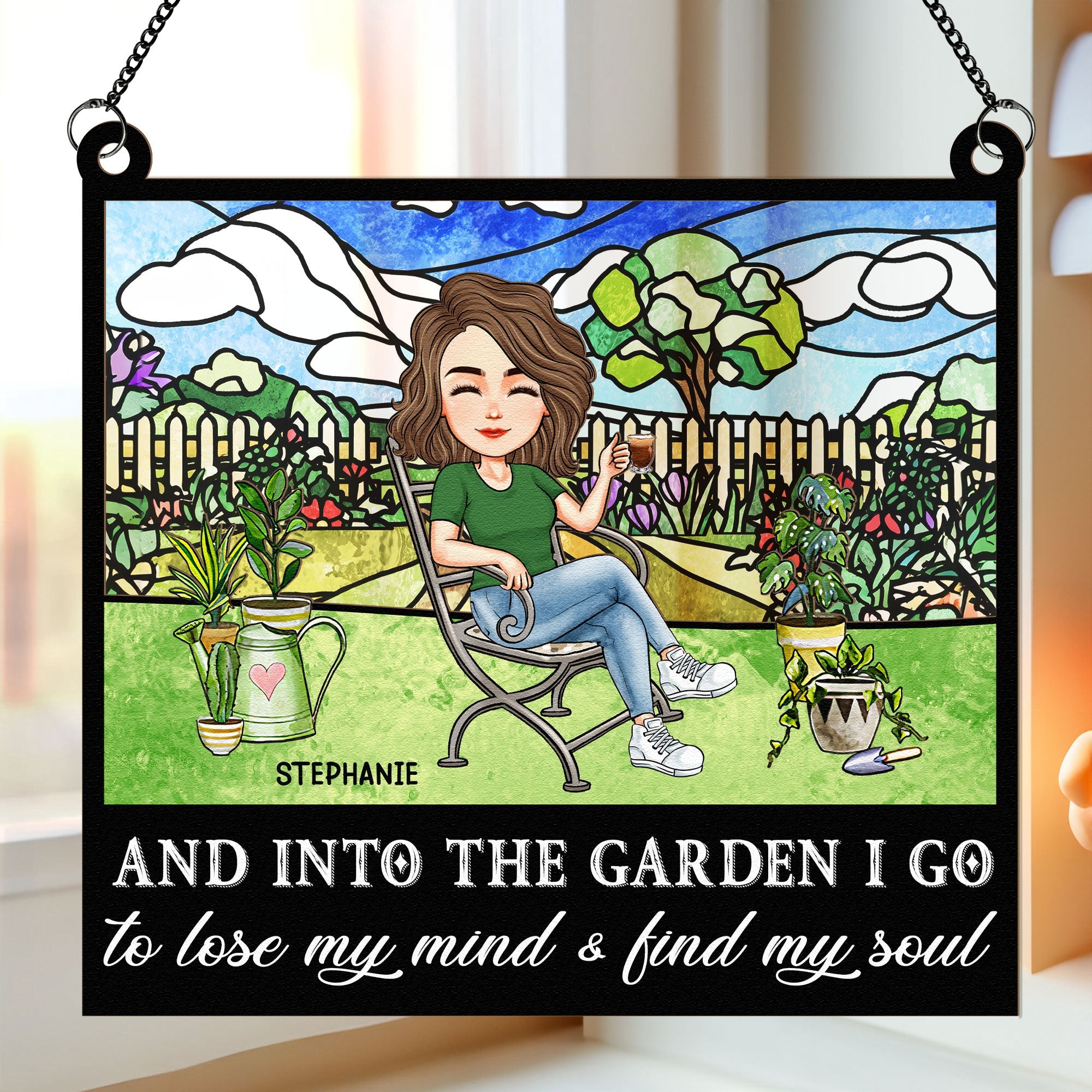 And-Into-The-Garden-I-Go-Gardening-Personalized-Window-Hanging-Suncatcher-Ornament_1