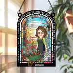 And-Into-The-Garden-I-Go-Personalized-Window-Hanging-Suncatcher-Ornament_1