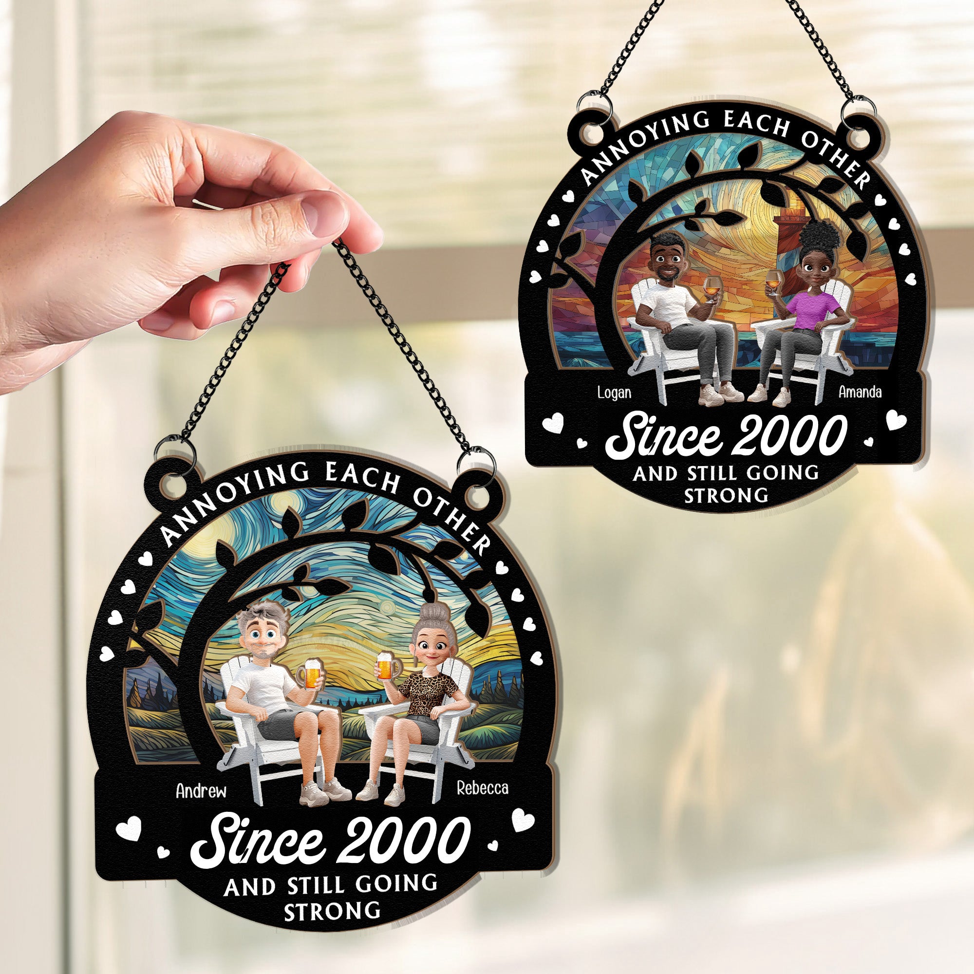 Annoying-Each-Other-Since-Personalized-Window-Hanging-Suncatcher-Ornament_2