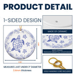 Be A Nana Turle Version Toile De Jouy - Personalized Ceramic Ornament