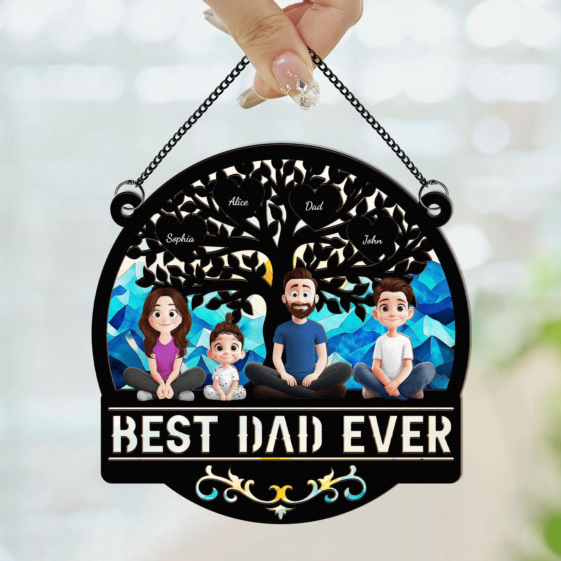 Best-Dad-Ever-Personalized-Window-Hanging-Suncatcher-Ornament_2