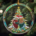 Mother & Daughter, Sister, Bestie By Your Side - Personalized Acrylic Ornament
