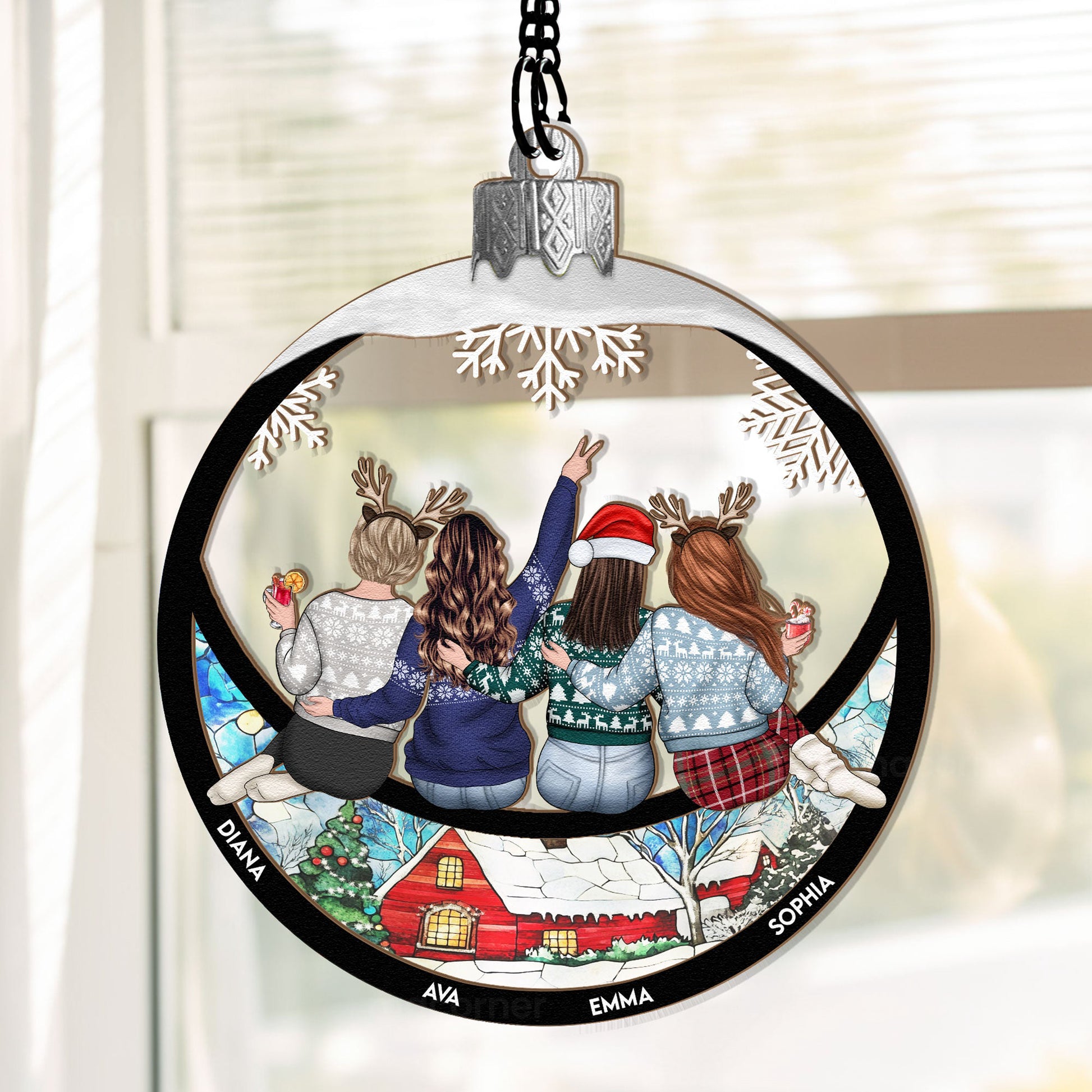 Besties-Christmas-Globe-Personalized-Window-Hanging-Suncatcher-Ornament_1