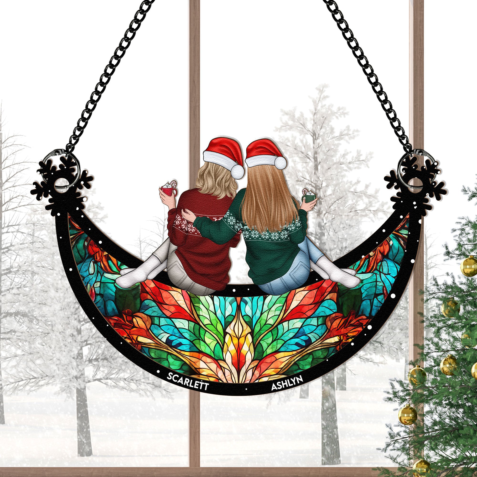 Besties-Christmas-Together-Personalized-Window-Hanging-Suncatcher-Ornament-_6