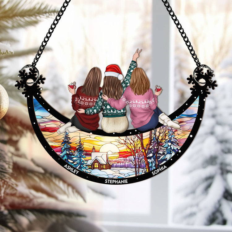 Besties-Christmas-Together-Personalized-Window-Hanging-Suncatcher-Ornament_1