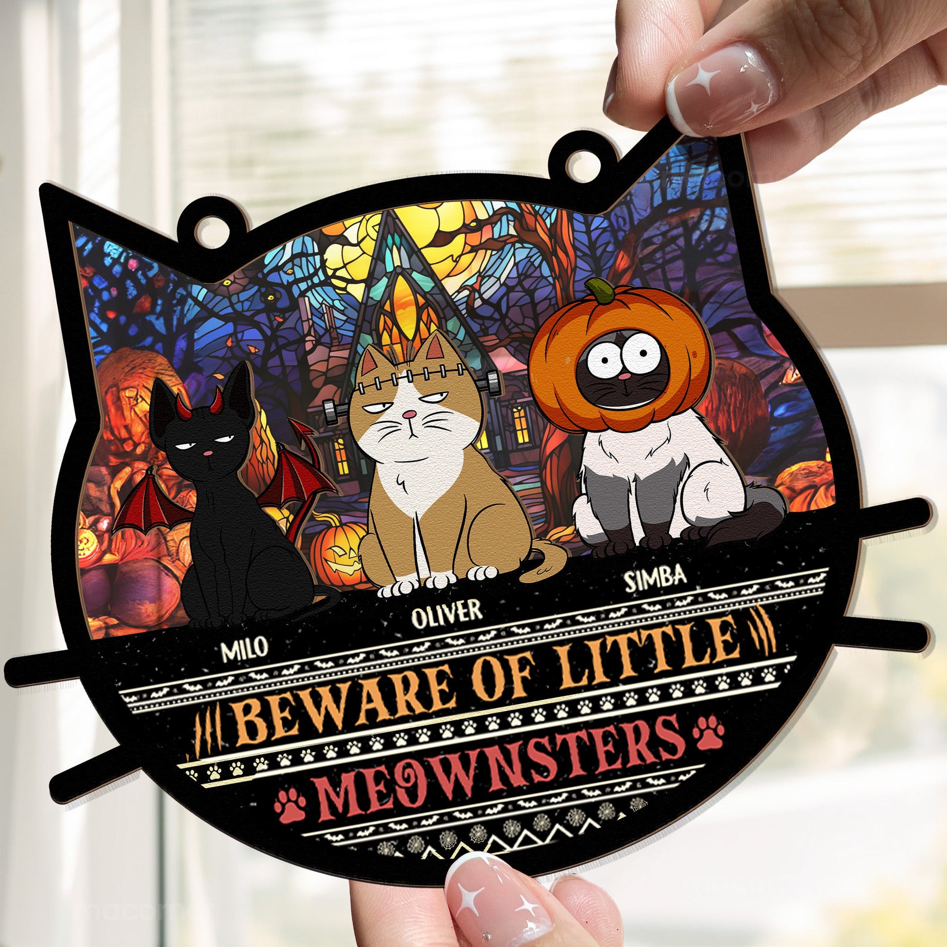 Beware-Of-Little-Meownsters-Halloween-Personalized-Window-Hanging-Suncatcher-Ornament_4