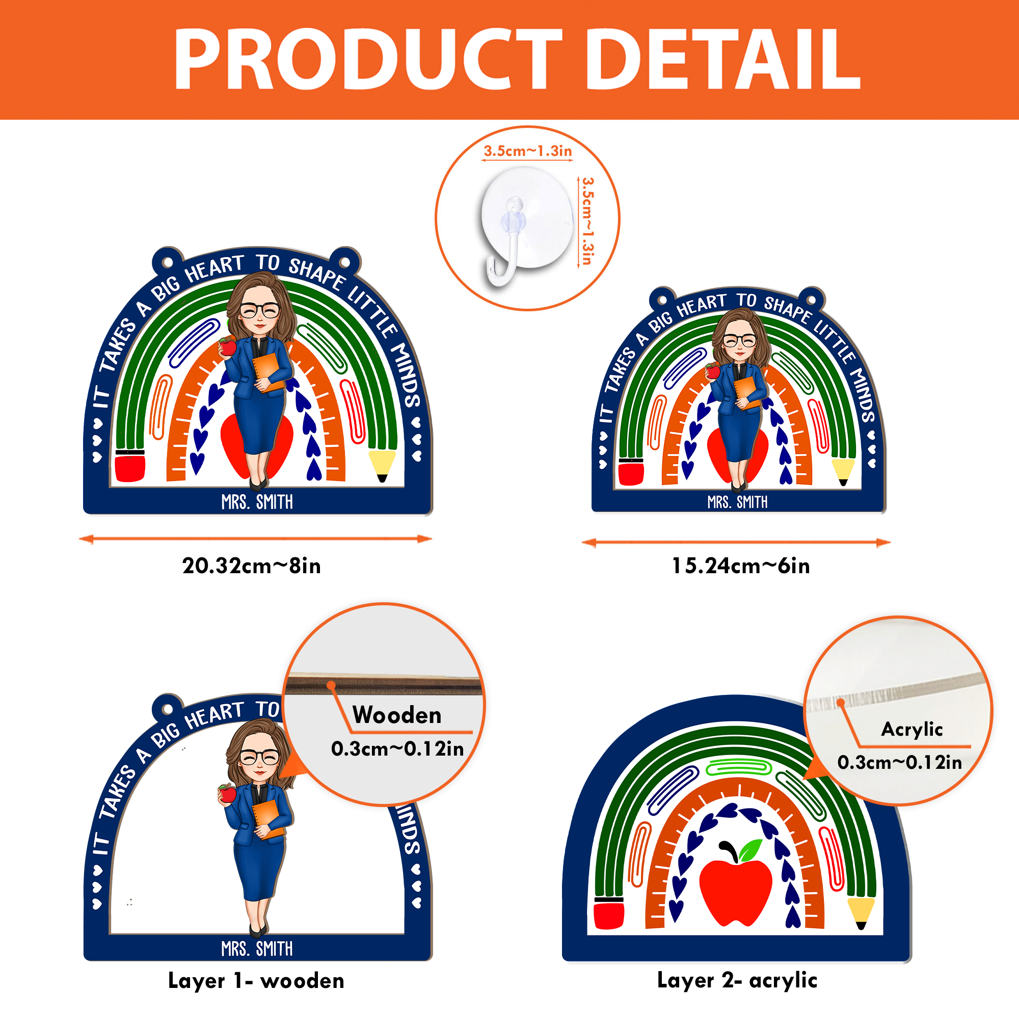 Big-Heart-To-Shape-Little-Minds-Personalized-Window-Hanging-Suncatcher-Ornament_2