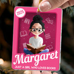 Book Lover Toy Box - Personalized Acrylic Ornament