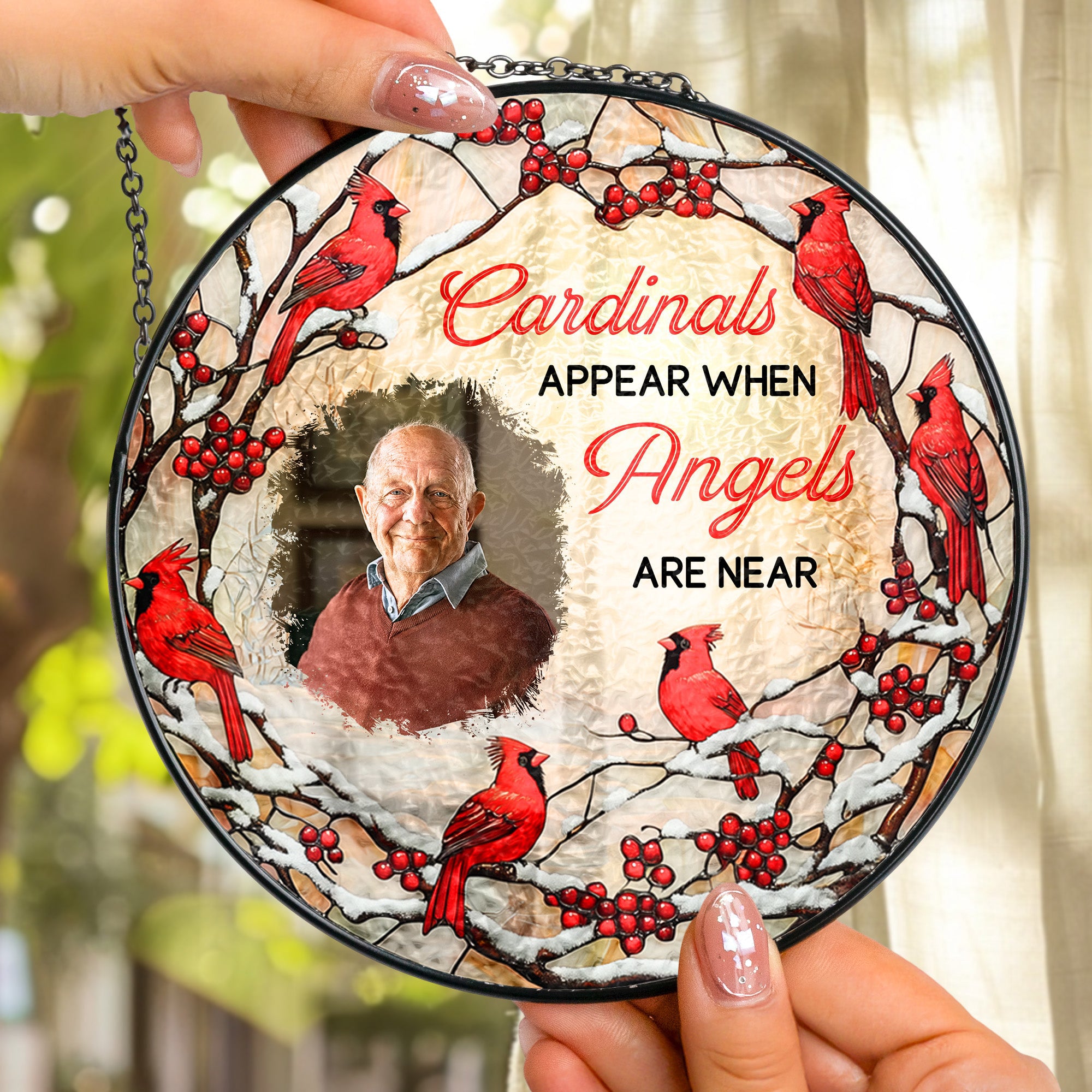 Cardinals-Appear-When-Angels-Are-Near-Personalized-Photo-Stained-Glass-Window-Hanging-Suncatcher_2