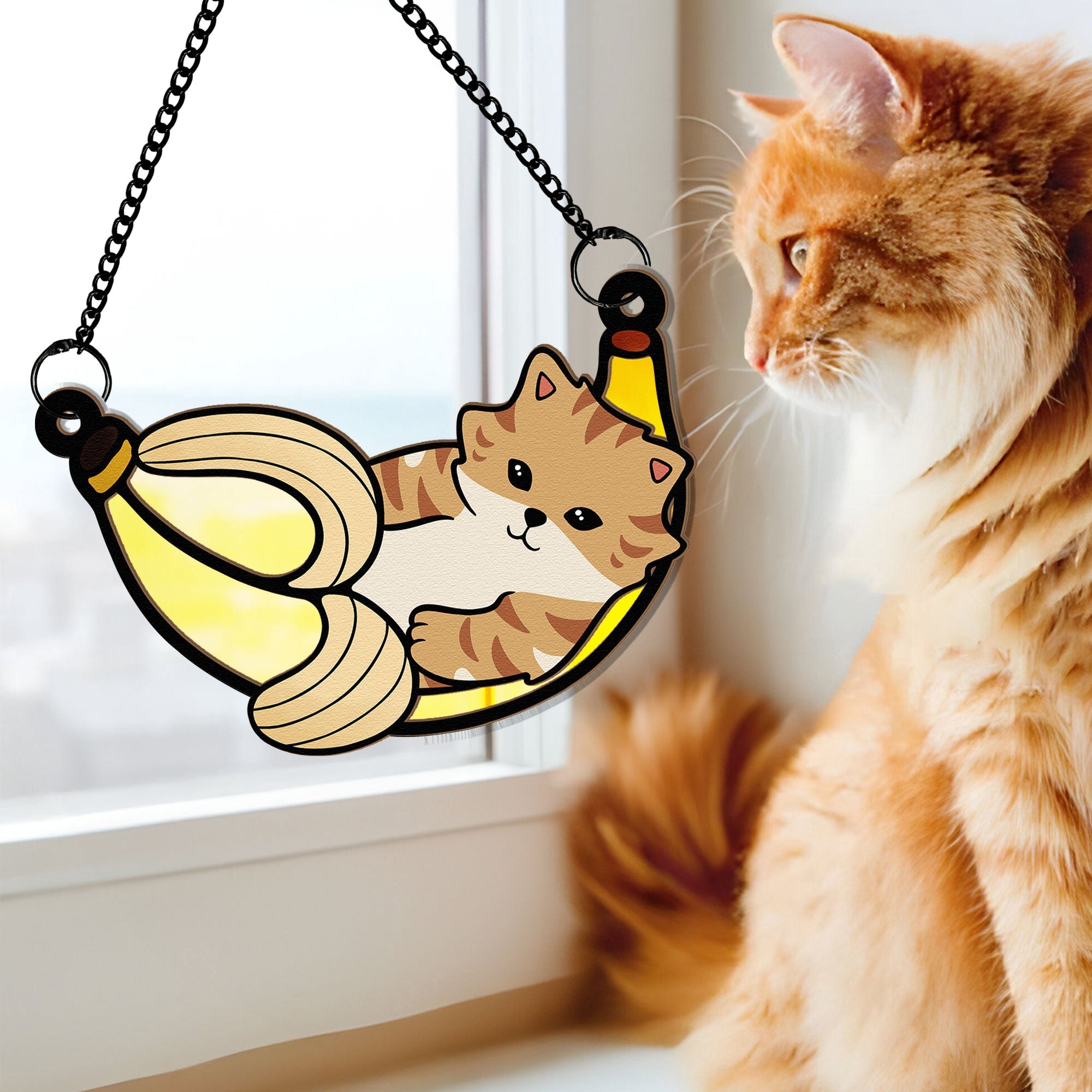 Cat-In-Banana-Personalized-Window-Hanging-Suncatcher-Ornament_1