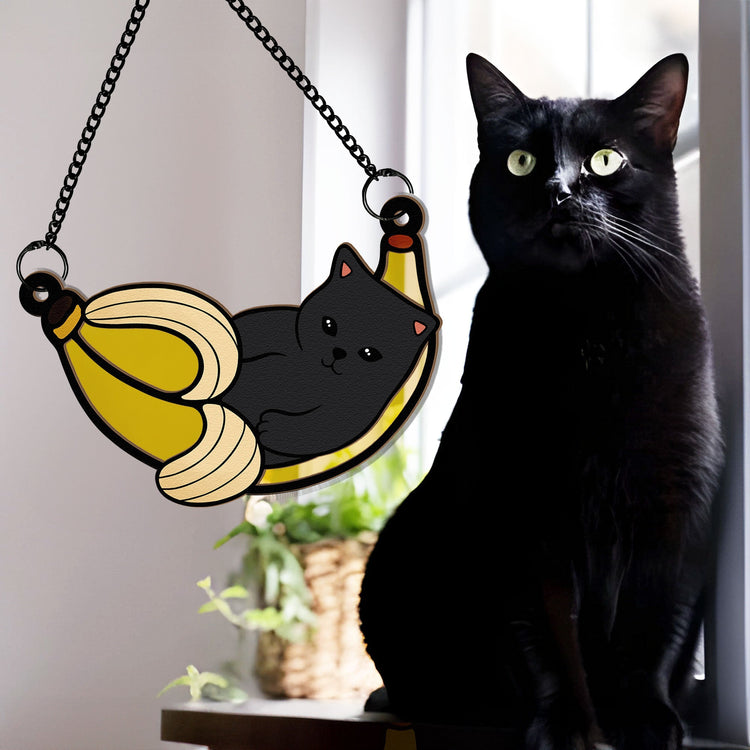 Cat-In-Banana-Personalized-Window-Hanging-Suncatcher-Ornament_2