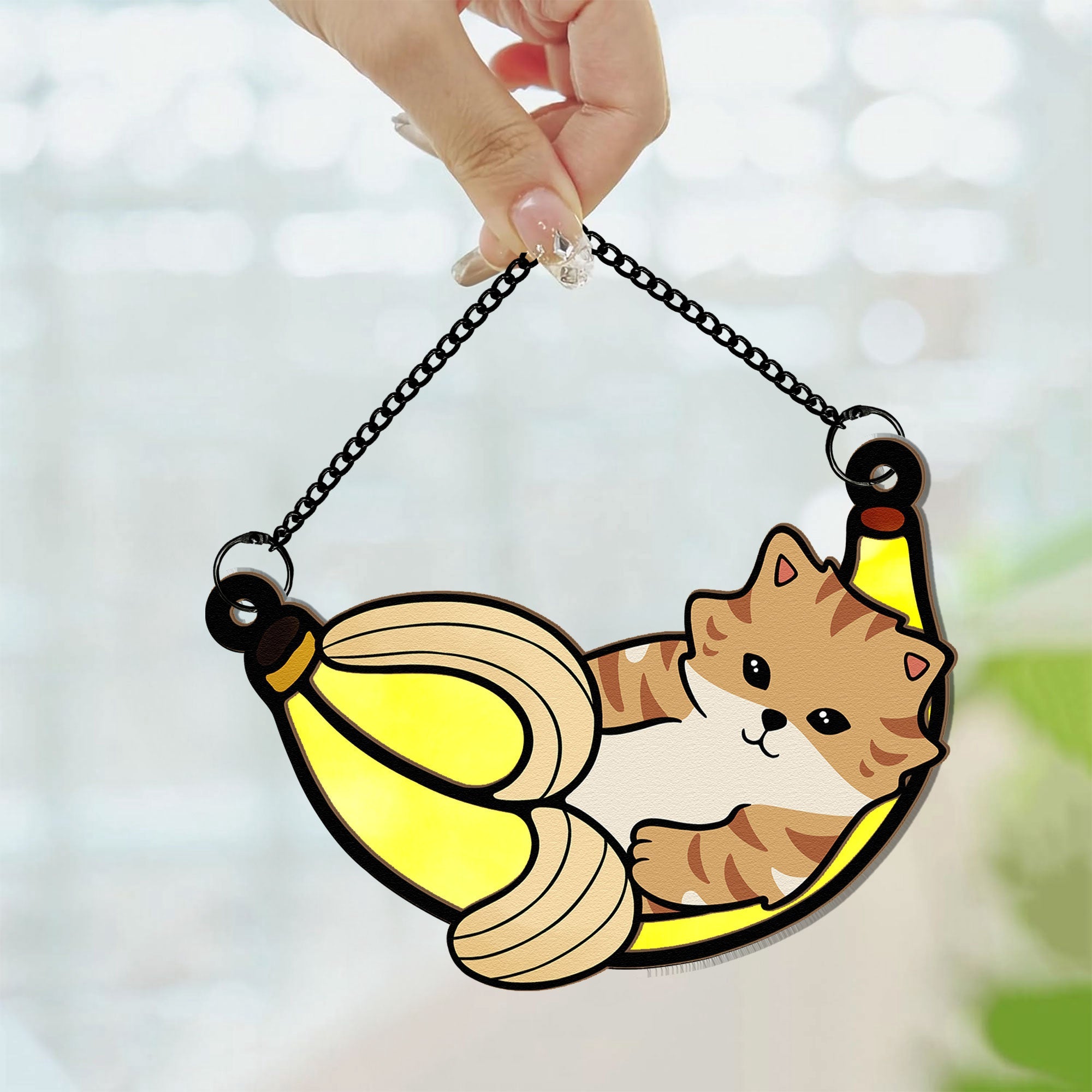 Cat-In-Banana-Personalized-Window-Hanging-Suncatcher-Ornament_5
