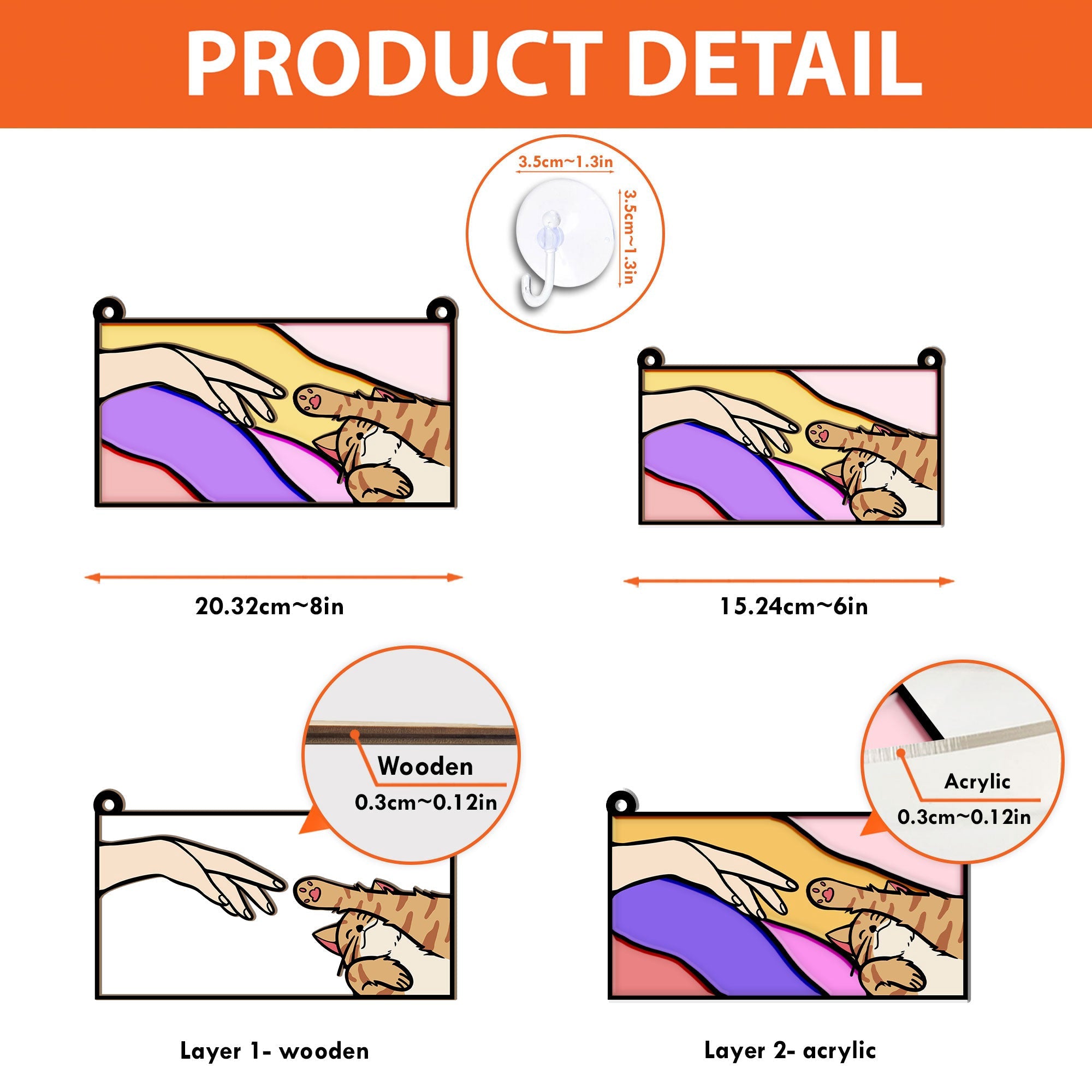 Cat-Reaching-For-Hand-Personalized-Window-Hanging-Suncatcher-Ornament_5