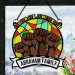 Celebrate-Juneteenth-Personalized-Window-Hanging-Suncatcher-Ornament_2