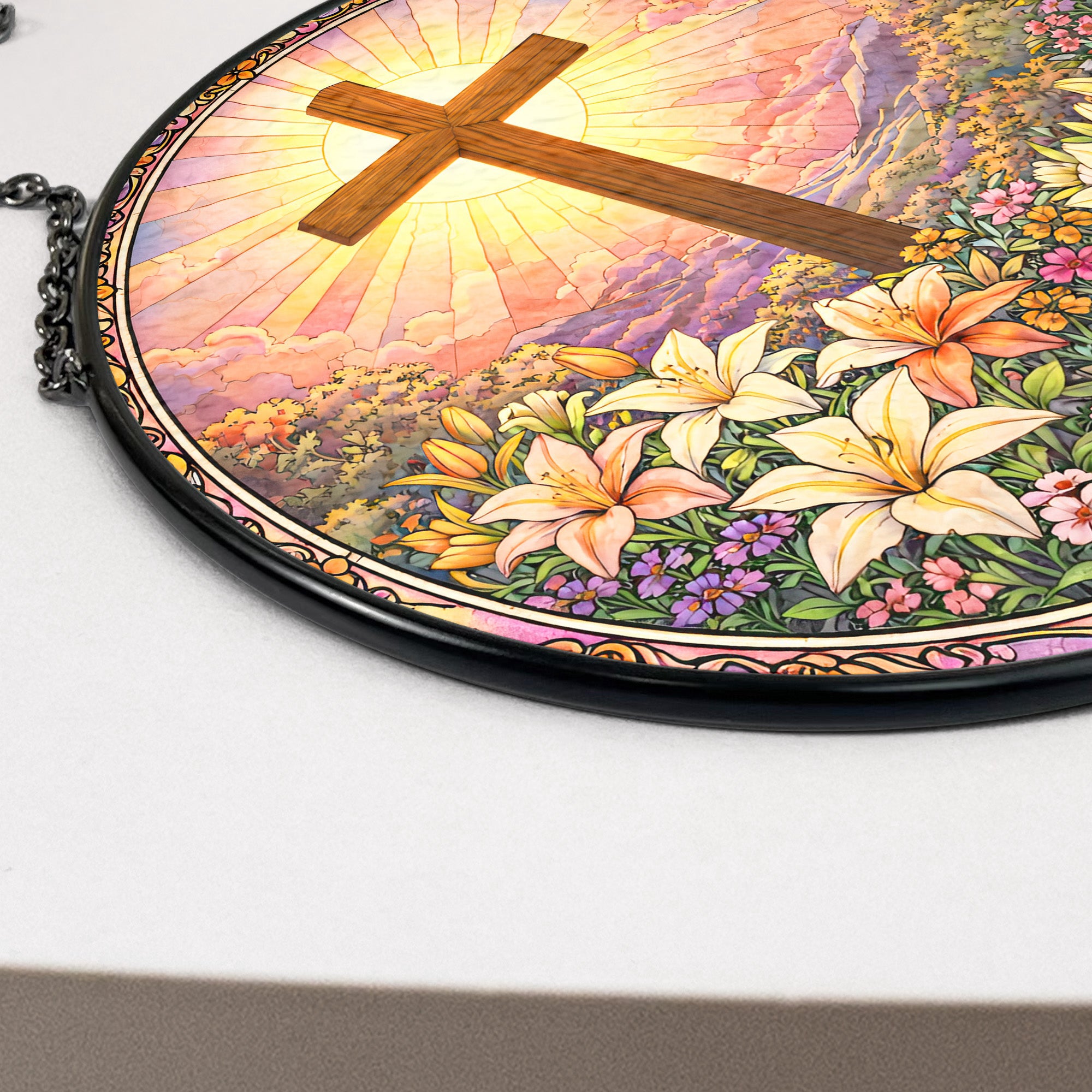 Christ-Cross-And-Wildflowers-Personalized-Stained-Glass-Window-Hanging-Suncatcher_4