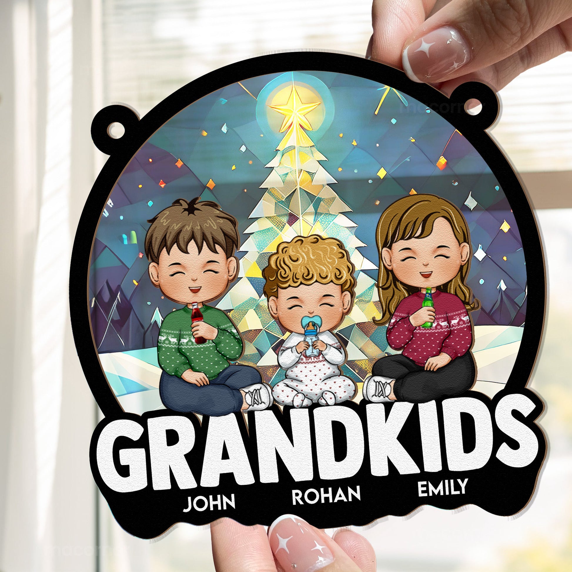 Christmas-With-Grandkids-Personalized-Window-Hanging-Suncatcher-Ornament_2