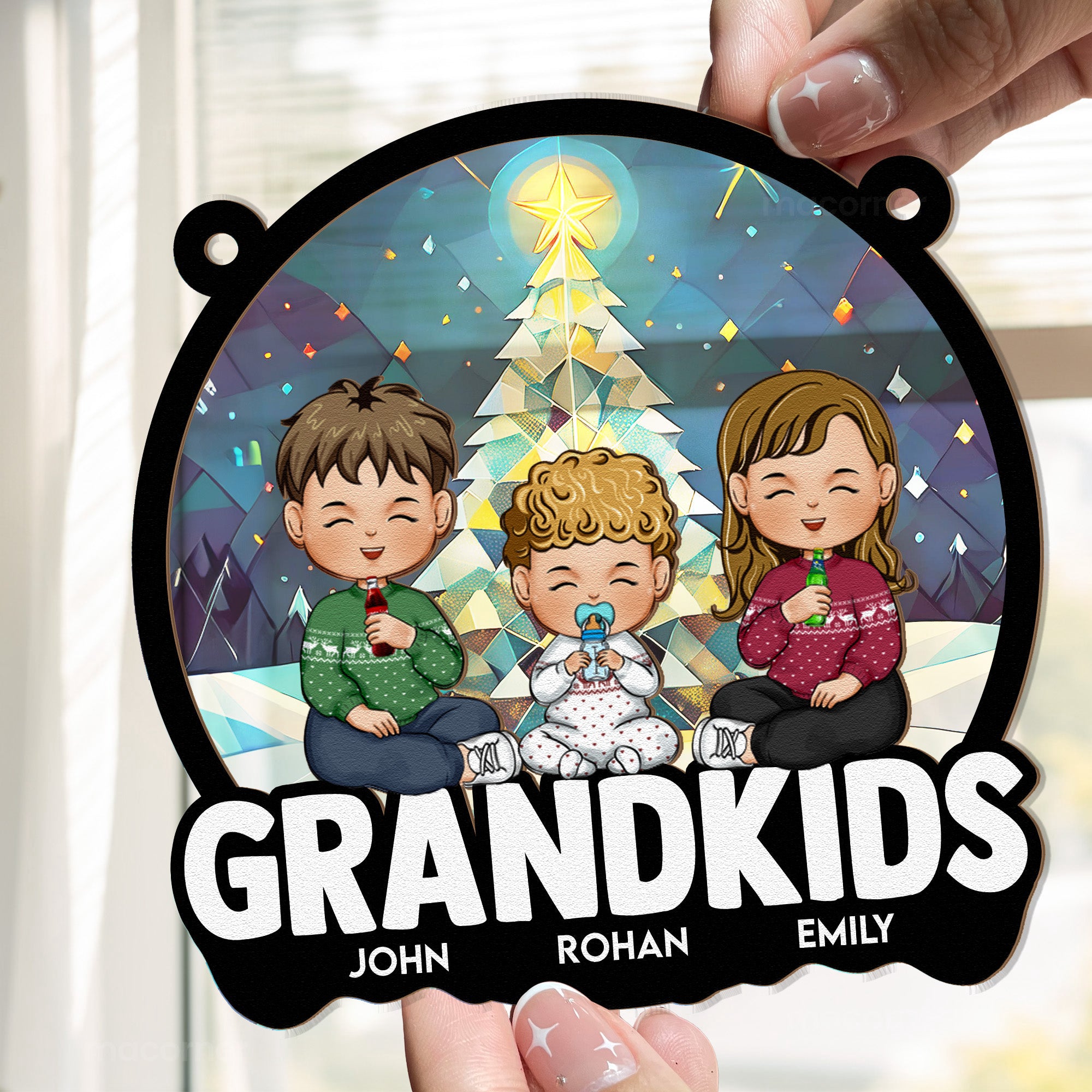 Christmas-With-Grandkids-Personalized-Window-Hanging-Suncatcher-Ornament_2