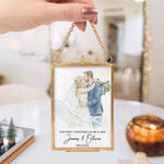 Christmas_Frame_Ornament_Our_First_Christmas_Couple_Photo_Watercolor_Personalized_Ornament_2