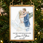 Christmas_Frame_Ornament_Our_First_Christmas_Couple_Photo_Watercolor_Personalized_Ornament_3