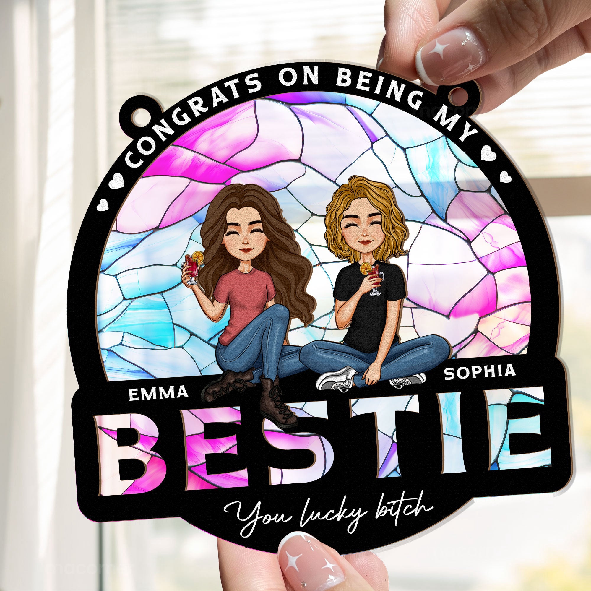Congrats-On-Being-My-Bestie-Personalized-Window-Hanging-Suncatcher-Ornament_2
