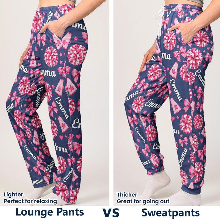 Coquette_Bow_Cheerleader_Custom_Name_Gift_For_Cheerleader_Girl_Personalized_Lounge_Pants_3
