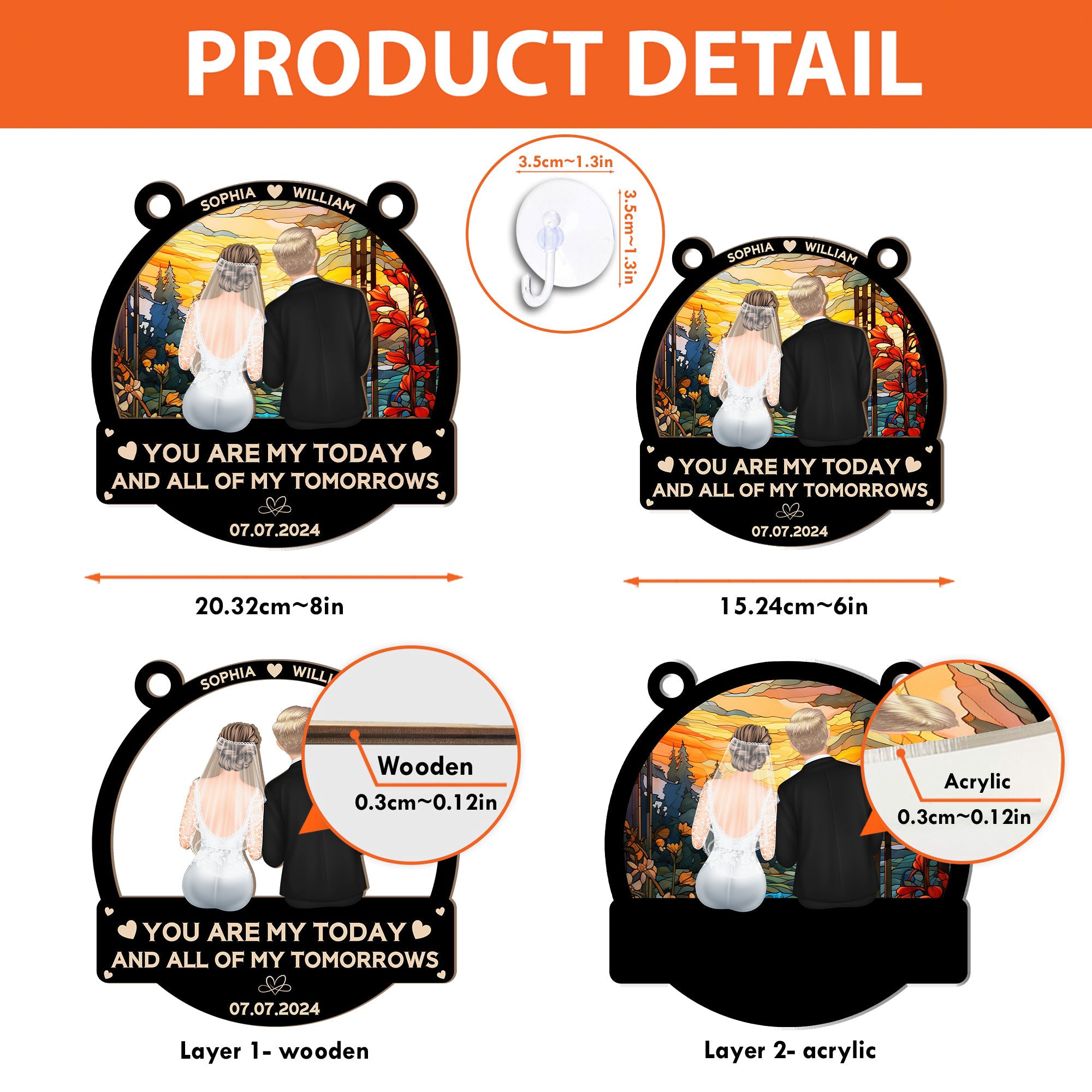 Couple-Wedding-You-Are-My-Today-Personalized-Window-Hanging-Suncatcher-Ornament_6