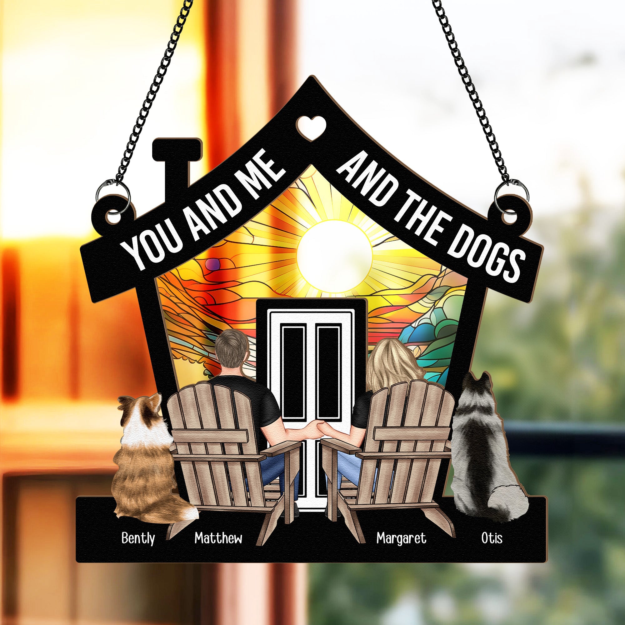 Couple-You-And-Me-And-The-Pets-Personalized-Window-Hanging-Suncatcher-Ornament_2