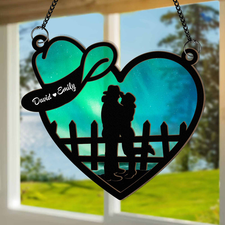 Cowboy-And-Cowgirl-In-Love-Personalized-Window-Hanging-Suncatcher-Ornament_1