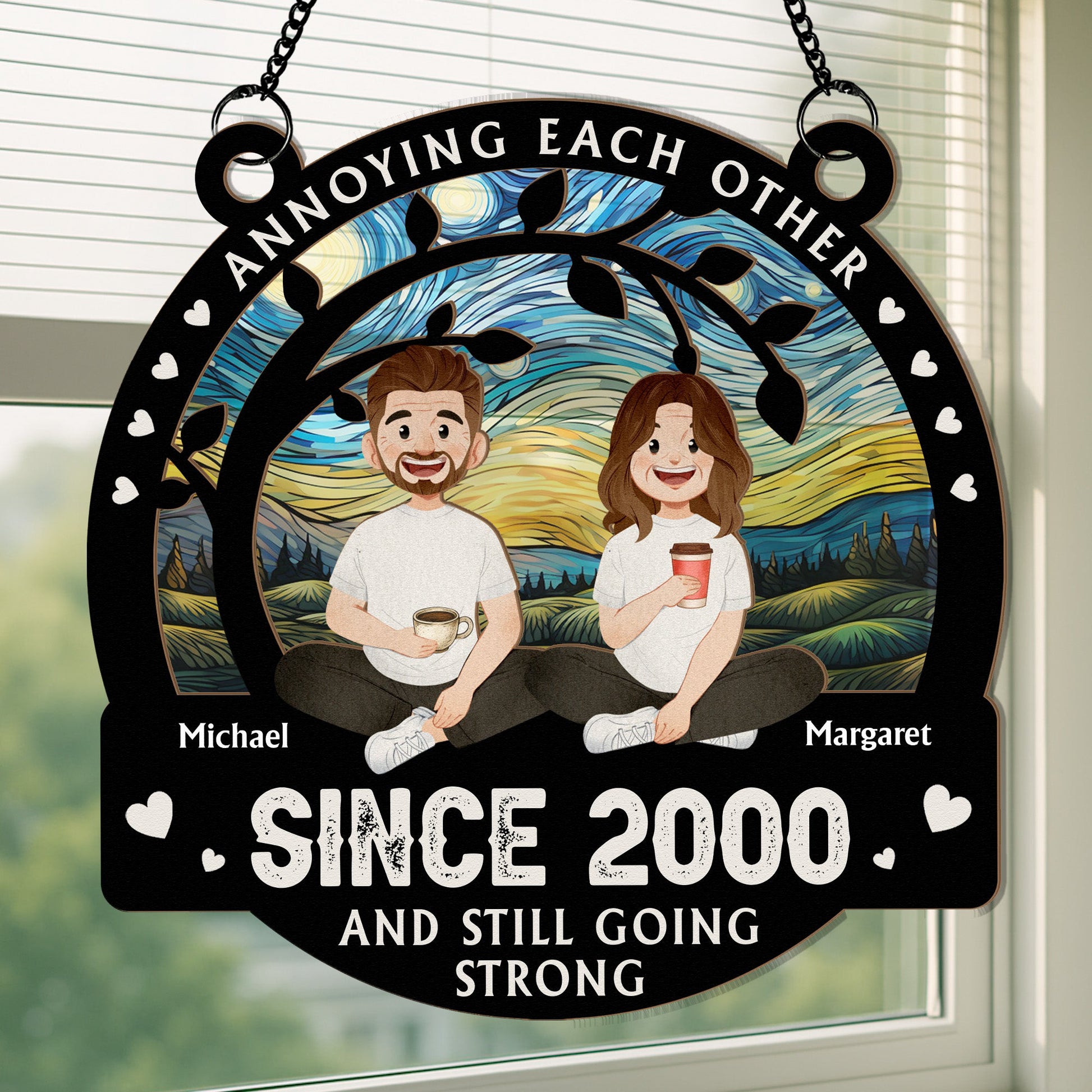 Custom-Annoying-Each-Other-Since-Personalized-Window-Hanging-Suncatcher-Ornament_1