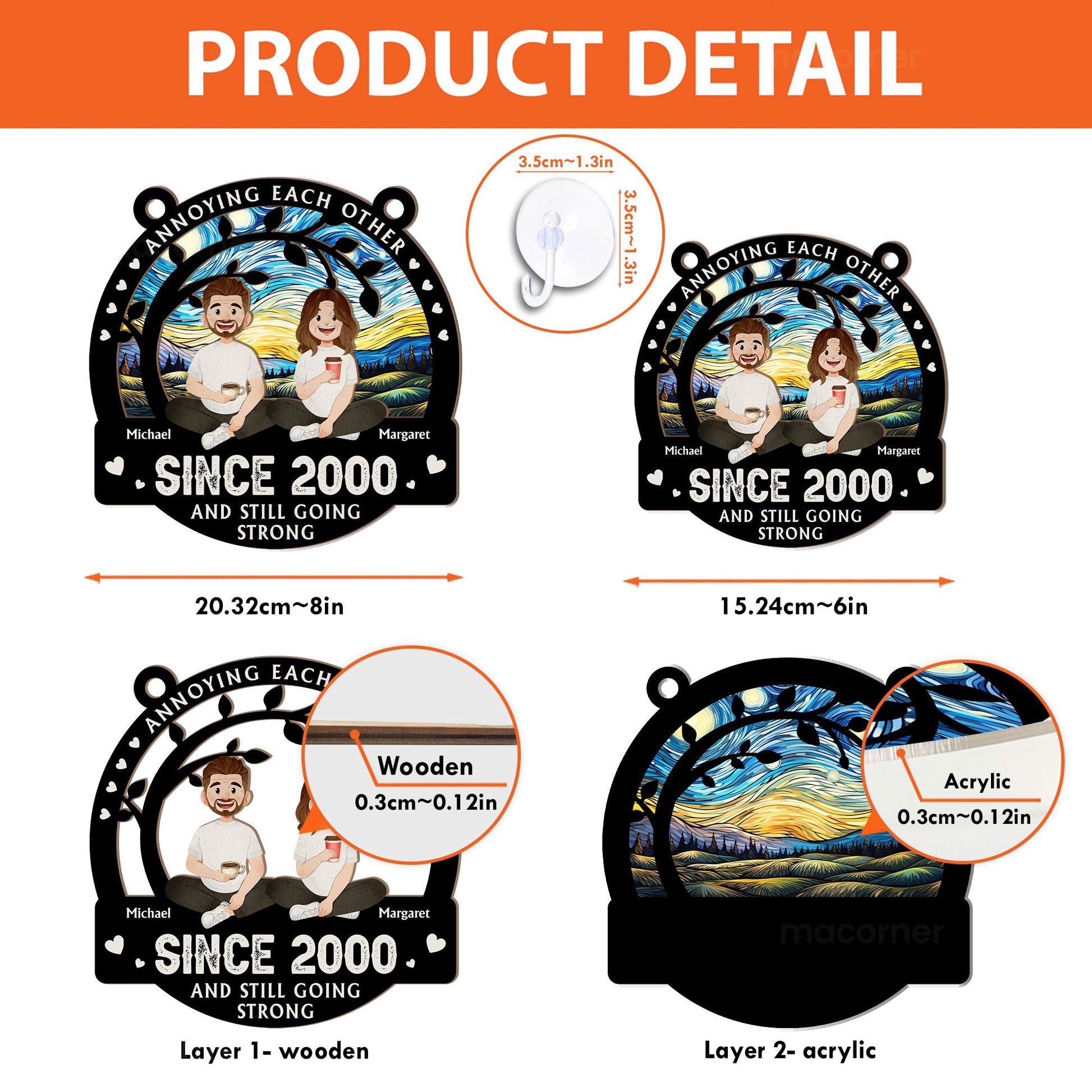 Custom-Annoying-Each-Other-Since-Personalized-Window-Hanging-Suncatcher-Ornament_4