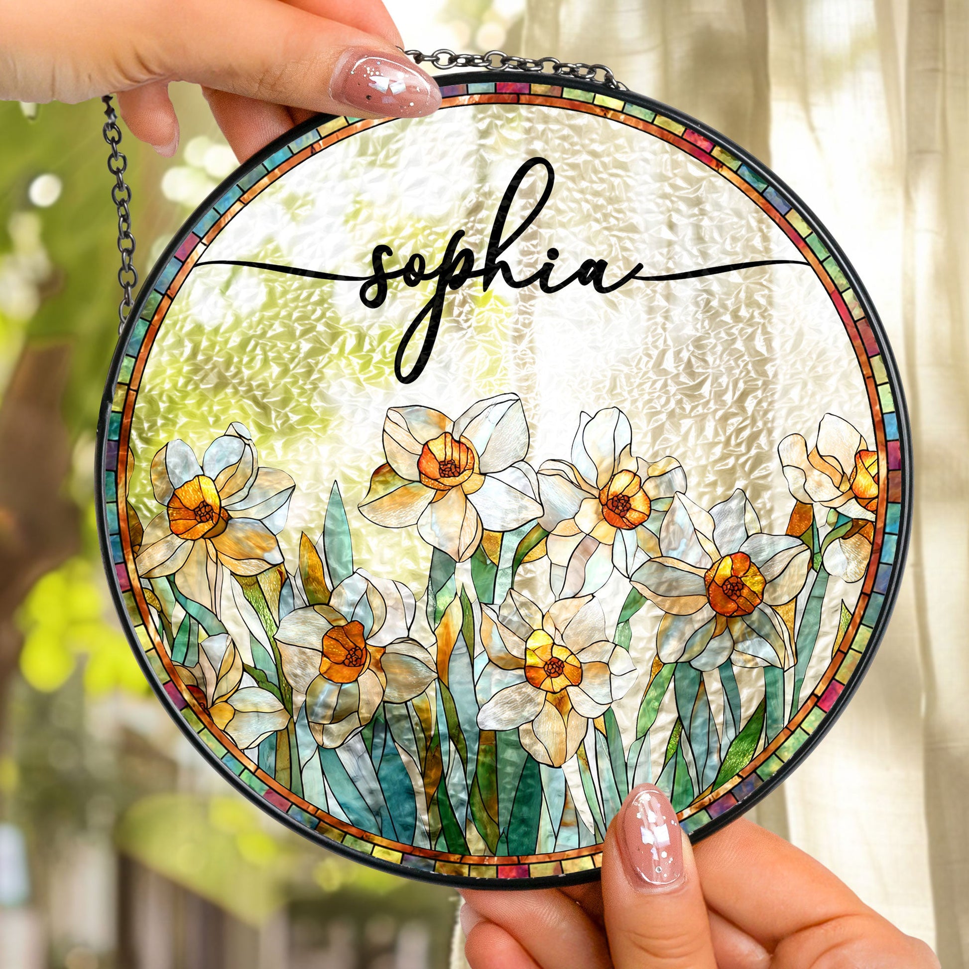 Custom-Birth-Flower-_-Name-Personalized-Stained-Glass-Window-Hanging-Suncatcher_2