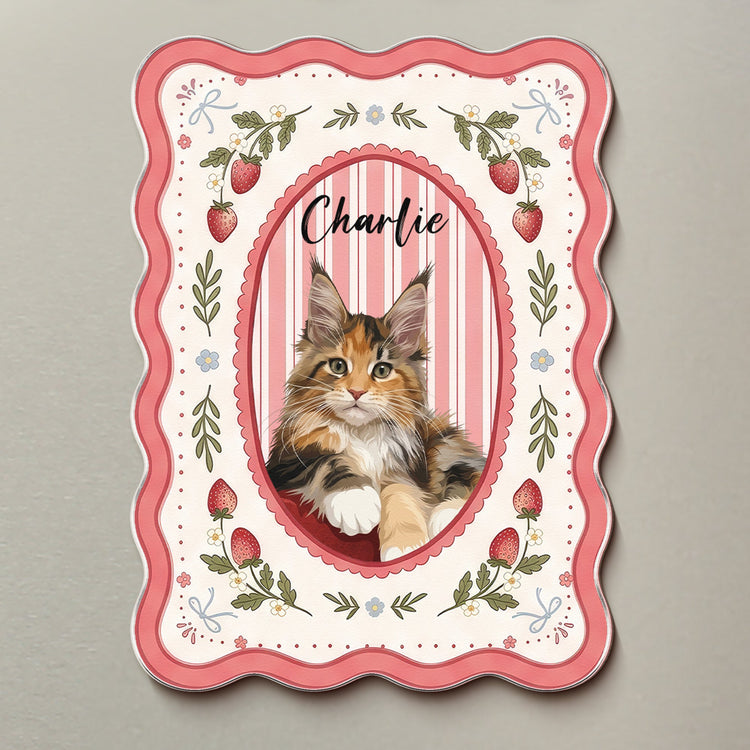Custom-Dog-Cat-Portrait-Turn-Pet-Photo-Into-Art-Vintage-Frame-Personalized-Magnet_2