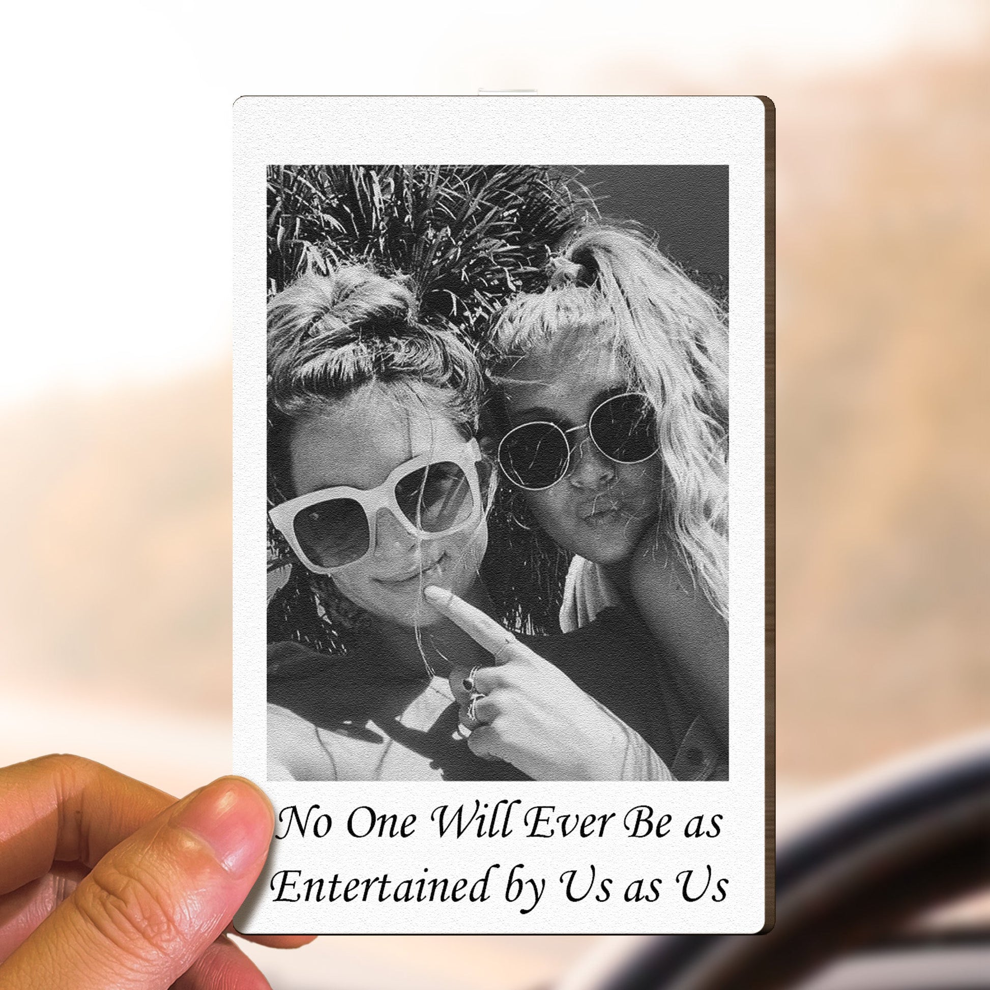Custom-Friendship-Polaroid-Photo-_-Message-For-Besties_-Friends-Personalized-Wooden-Photo-Car-Visor-Clip_4