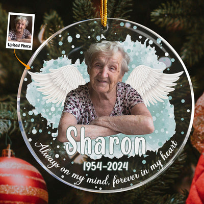 Custom Loved Ones Face - Personalized Acrylic Photo Ornament