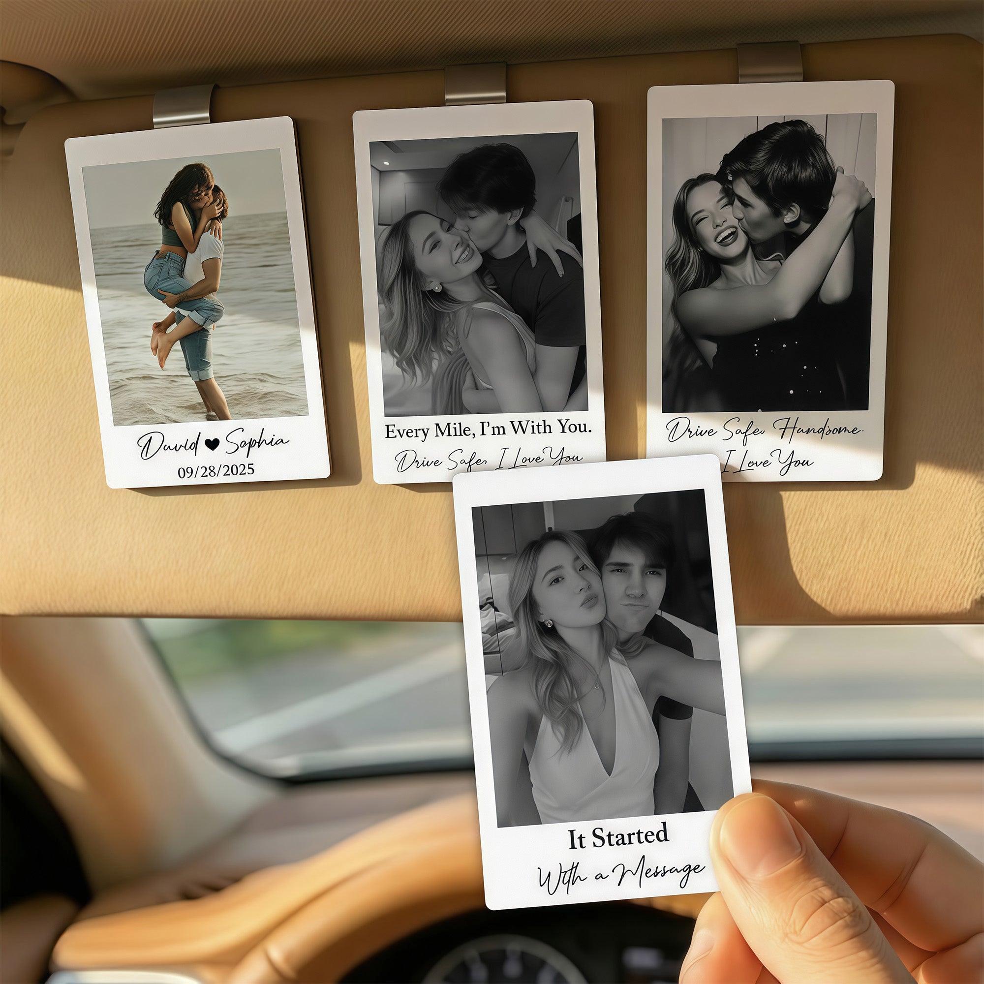 Custom-Vintage-Retro-Couple-Photo-Personalized-Wooden-Photo-Car-Visor-Clip_1