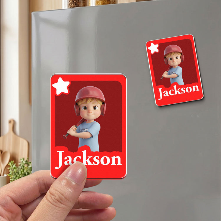 Custom_Cartoon_Version_Kids_Personalized_Magnet_2