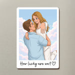 Custom_Couple_Gifts_Photo_Into_Art_Cartoon_Style_Personalized_Magnet_4