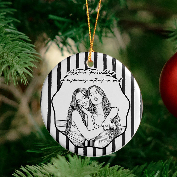 Custom_Friend_Photo_Art_Sketch_Stripes_Thank_You_Friendship_Gifts_Personalized_Ornament_6