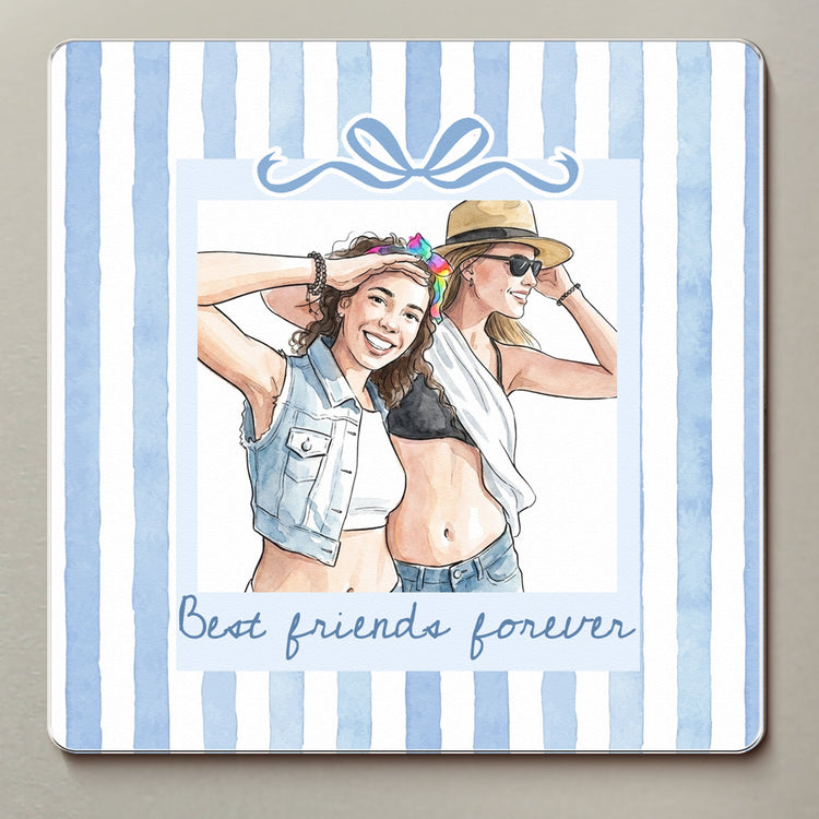 Custom_Friends_Photo_Watercolor_Friendship_Gifts_Thank_You_Gift_For_BFF_Coworkers_Personalized_Magnet_3