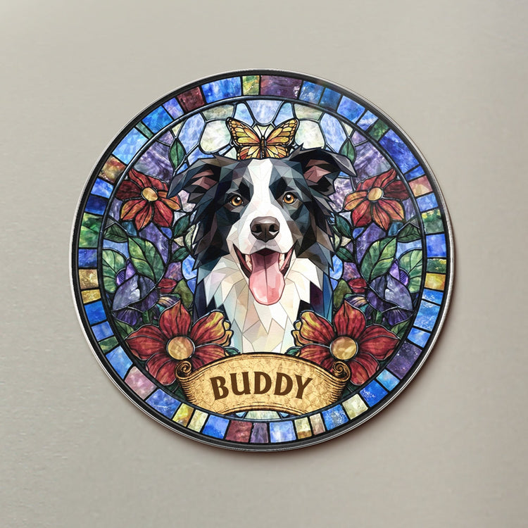 Custom_Pet_Portrait_Stained_Glass_Style_Gifts_For_Pet_Owners_Personalized_Magnet_3