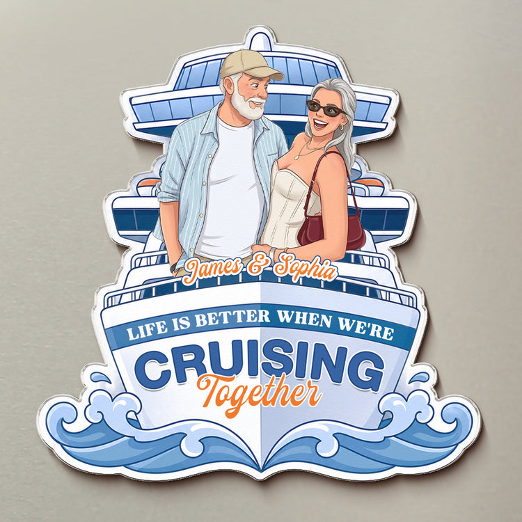 Custom_Photo_Cartoon_Art_Cruise_Partners_Cruise_Door_Decor_Gift_For_Couple_Personalized_Magnet_2