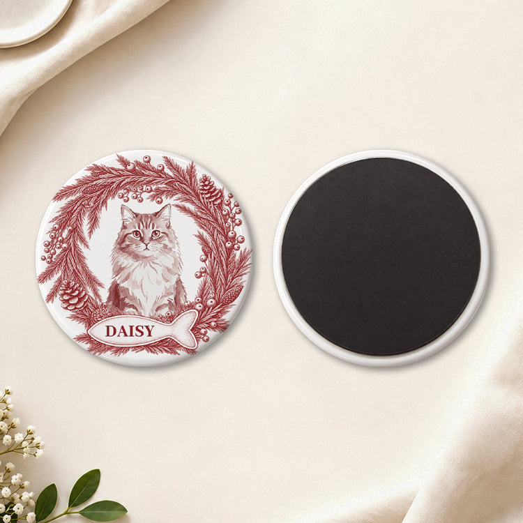 Custom_Photo_Pet_Christmas_Memorial_Dog_Cat_Christmas_Photo_Pet_Portrait_Custom_Name_Gift_Personalized_Magnet_4