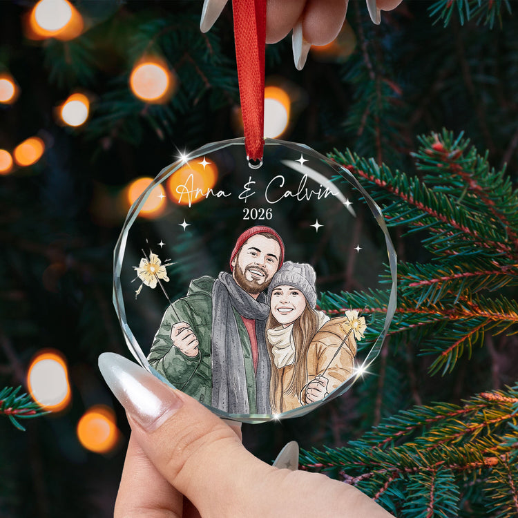 Custom_Photo_Watercolor_Art_New_Version_Our_First_Christmas_Personalized_Ornament_4