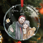 Custom_Photo_Watercolor_Art_New_Version_Our_First_Christmas_Personalized_Ornament_5