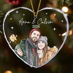 Custom_Photo_Watercolor_Art_New_Version_Our_First_Christmas_Personalized_Ornament__2