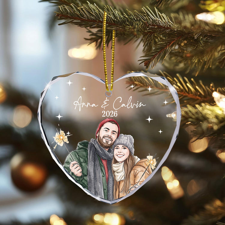 Custom_Photo_Watercolor_Art_New_Version_Our_First_Christmas_Personalized_Ornament__3