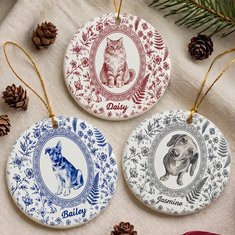Custom_Photo_Watercolor_Portrait_Christmas_Gift_For_Pet_Lover_Personalized_Ornament_1_1