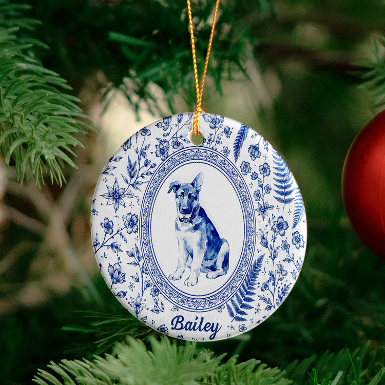 Custom_Photo_Watercolor_Portrait_Christmas_Gift_For_Pet_Lover_Personalized_Ornament_4
