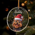 Cute Pet Christmas - Personalized Acrylic Ornament